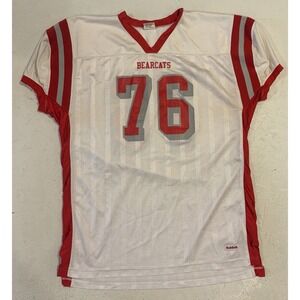 Vintage Cincinnati Bearcats College Bowl Game Jersey Mens 3XL Riddell White Red